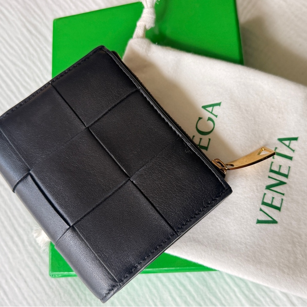 Bottega Veneta Cassette Small Bi-Fold Wallet